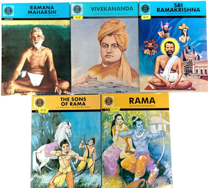 Amar Chitra Katha Books set of 5 ( Set no 03 )