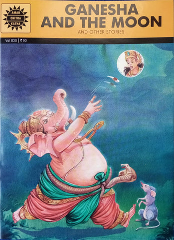 Ganesha and the Moon